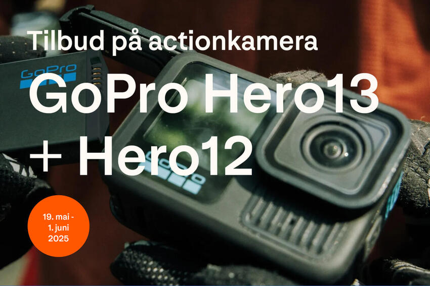Kampanjepris på GoPro